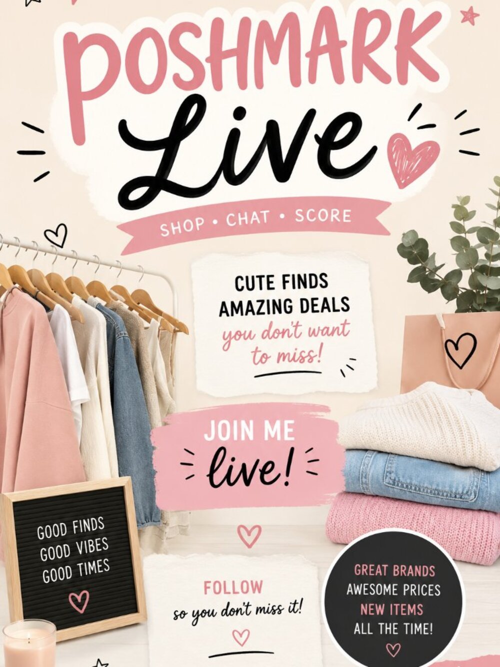 🛍️ Shop ’Til You Drop! 👗 Wide Variety of Clothing + Great Deals!